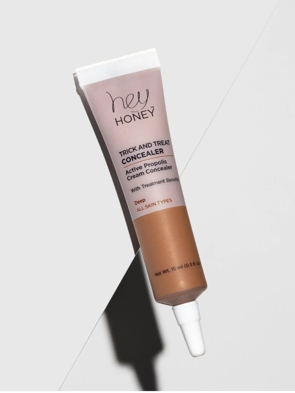 Hey Honey Trick & Treat Concealer Deep Tone 0.5 oz Active Propolis Healing
